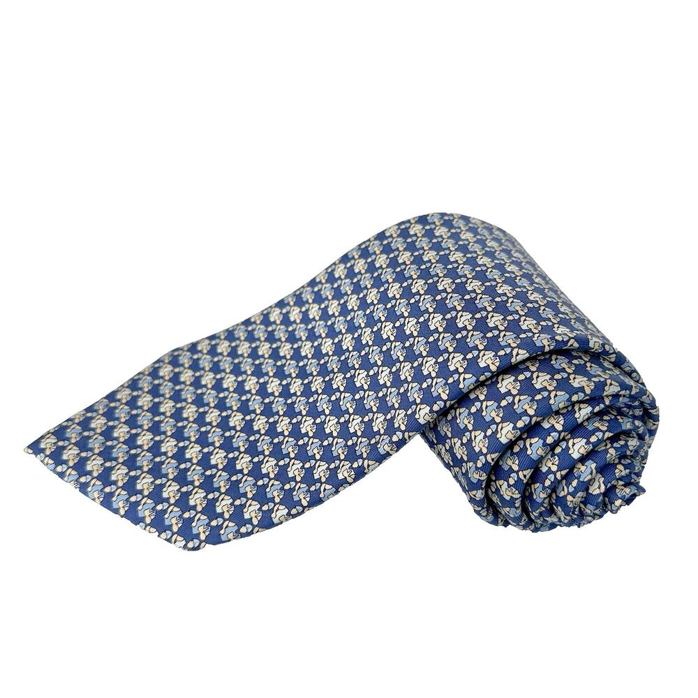Vineyard Vines Custom Collection Men's Silk Tie The Doe Fund Ready Willing Able - Picture 4 of 9